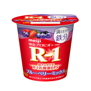 明治プロビオヨーグルトR-1 満たすカラダ鉄分ブルーベリーミックス