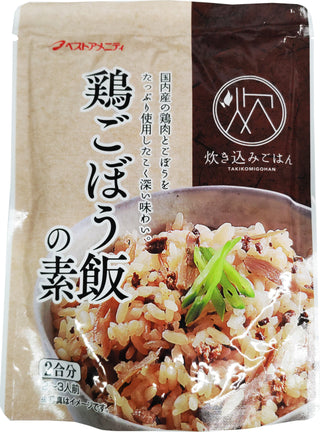 鶏ごぼう飯の素