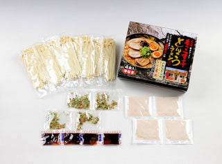 もっこす亭 とんこつラーメン４食かやく付き
